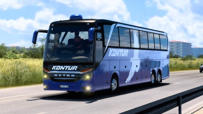 Setra 517 HDH TopClass 2021 KONTUR BLUE SKİN v2.0