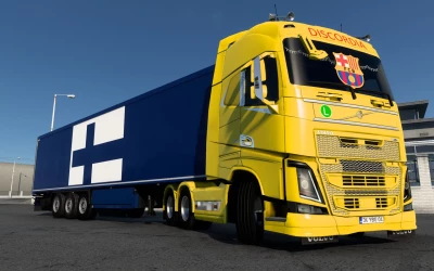 SKIN SCS TRAILER KRONE COOL LINER FINLAND 1.0 1.40 1.46