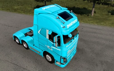 SKIN VOLVO FH 2012 POSTNORD 1.0 1.40 1.46