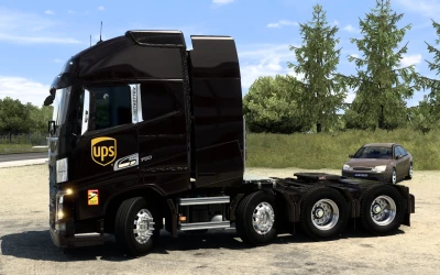 SKIN VOLVO FH 2012 UPS 1.0 1.40 1.46