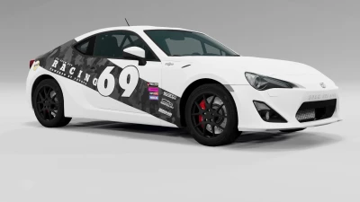 Toyota GT86 (with scratch damnage and windshield wipers) v1.0