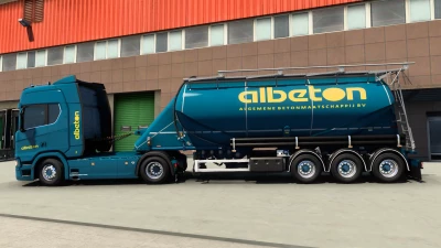 Albeton - SCS Scania NG & Silo Trailer 10m Skinpack 1.46