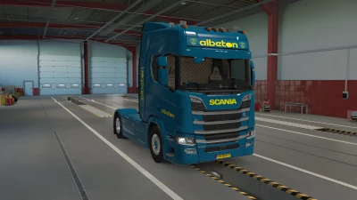 Albeton - SCS Scania NG & Silo Trailer 10m Skinpack 1.46