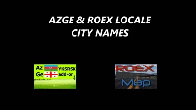 AZGE & Roex Locale City Names v1.46