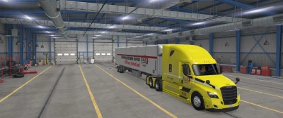 FLATBED 53' Skin. And Cascadia Yellow Skin 1.46