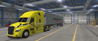 FLATBED 53' Skin. And Cascadia Yellow Skin 1.46