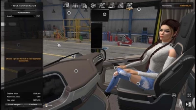 Girls Passenger for ETS2 v1.3 1.46