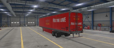 International LT Sheetz Day Cab Skin And Trailer Skin 1.46