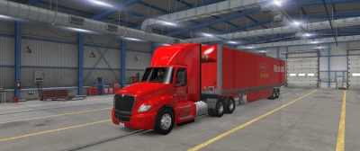 International LT Sheetz Day Cab Skin And Trailer Skin 1.46