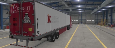 Knight transportation Cascadia Truck Skin and Trailer Skin 1.46