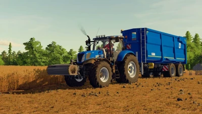 New Holland T7 AC Series Cab Suspension v1.0.0.0