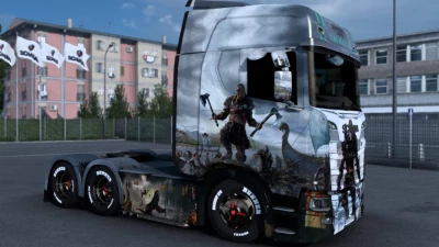 Scania Assassin's Creed Valhalla Skin 1.46