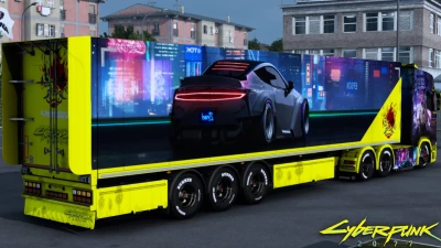 Scania Cyberpunk 2077 Skin 1.46