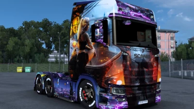 Scania Fantasy Girl Skin 1.46