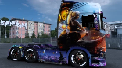 Scania Fantasy Girl Skin 1.46