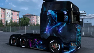 Scania League of Legends Skin 02 1.46.x