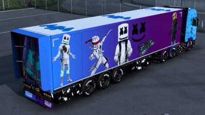 Scania Marshmello Skin 1.46