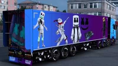 Scania Marshmello Skin 1.46