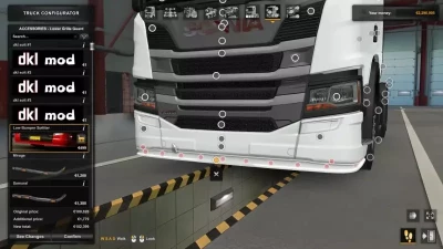 Scania PGRS Splitter (Bumper Splitter for Scania 2016) v1.0 1.46.x