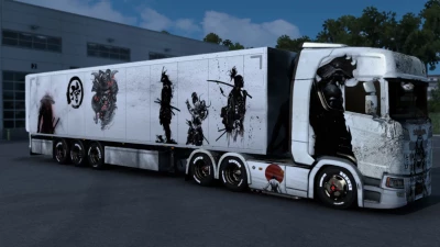 Scania Samurai Warrior Skin 1.46