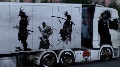 Scania Samurai Warrior Skin 1.46