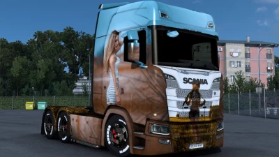 Scania Woman Skin 02 1.46