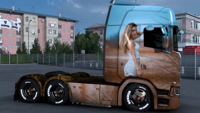 Scania Woman Skin 02 1.46