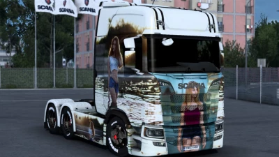 Scania Woman Skin 03 1.46