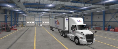 SCS Trailer 53" 45" Skin And international truck LT Day Cab Skin 1.46