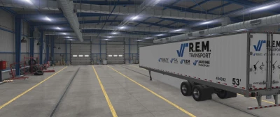 SCS trailer 53' skin Rem Transport Group 1.46