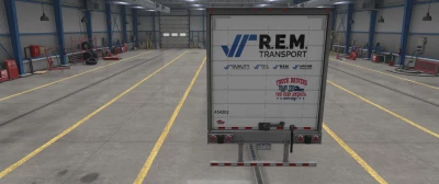 SCS trailer 53' skin Rem Transport Group 1.46