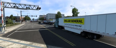 SCS Trailer And Cascadia Truck Skin Pack Dollar General 1.46