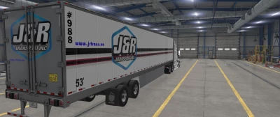 SCS Volvo780 and Trailer 53' Skin J&R 1.46