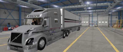 SCS Volvo780 and Trailer 53' Skin J&R 1.46