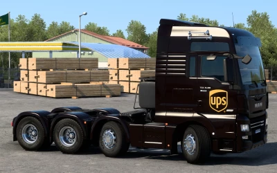 SKIN MAN TGX EURO 6 UPS 1.0 1.46