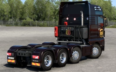 SKIN MAN TGX EURO 6 UPS 1.0 1.46