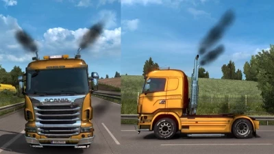 Smoke in my Trucks - ETS2 v1.6