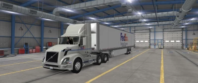 Volvo 300 Day Cab FedEx Skin 1.46