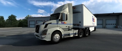 Volvo 300 Day Cab FedEx Skin 1.46