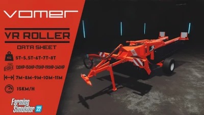 VOMER VR-ROLLER v1.0.0.0