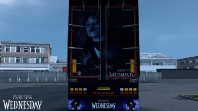 Wednesday ( Netflix Tv Series ) Scania Skin 1.46