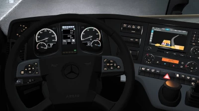 Actros Plus: New Actros MP4 Cabin Overhaul 1.43