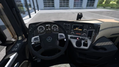 Actros Plus: New Actros MP4 Cabin Overhaul 1.43