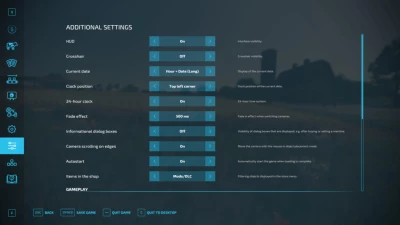 Additional Game Settings v1.0.0.0