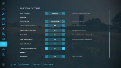 Additional Game Settings v1.0.0.0