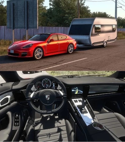 [ATS] Porsche Panamera Turbo 2010 v7.1 1.43