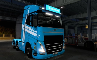 BIG LIGHTBOX VOLVO FH5 2020 POSTNORD 1.0 1.43