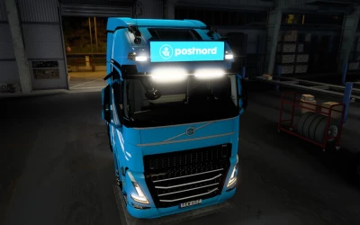 BIG LIGHTBOX VOLVO FH5 2020 POSTNORD 1.0 1.43