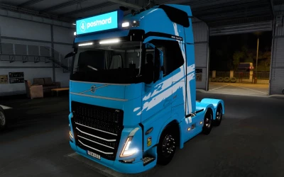 BIG LIGHTBOX VOLVO FH5 2020 POSTNORD 1.0 1.43