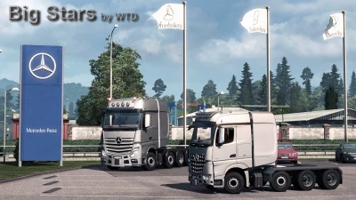 Big Stars - Actros/Arocs SLT v1.6.8